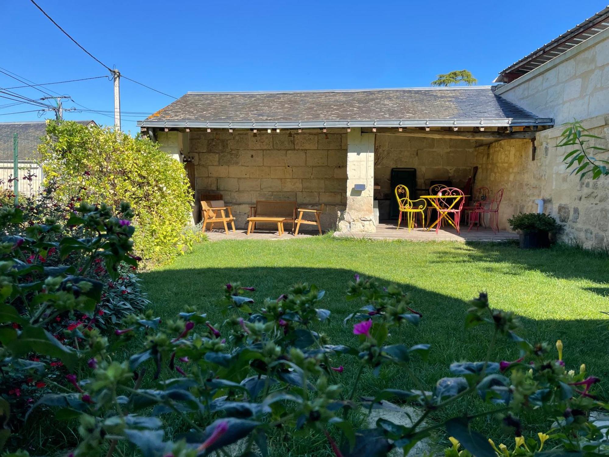 Chez Juliette - Maison Et Jardin - Bord De Loire A ソミュール エクステリア 写真